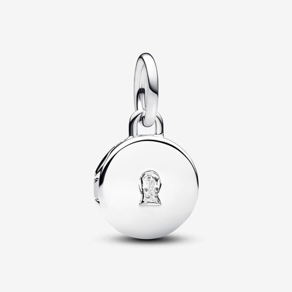 Pandora Openable & Engravable Love Locket Dangle Charm - Picture 1 of 4